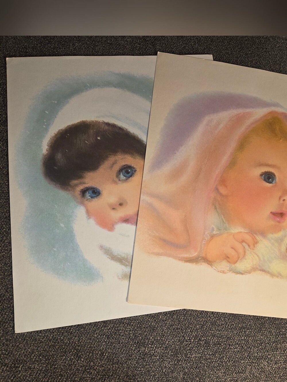 Lot Of 4 Vintage 1960s Northern Bath Tissue Art Illustration Prints 11x14